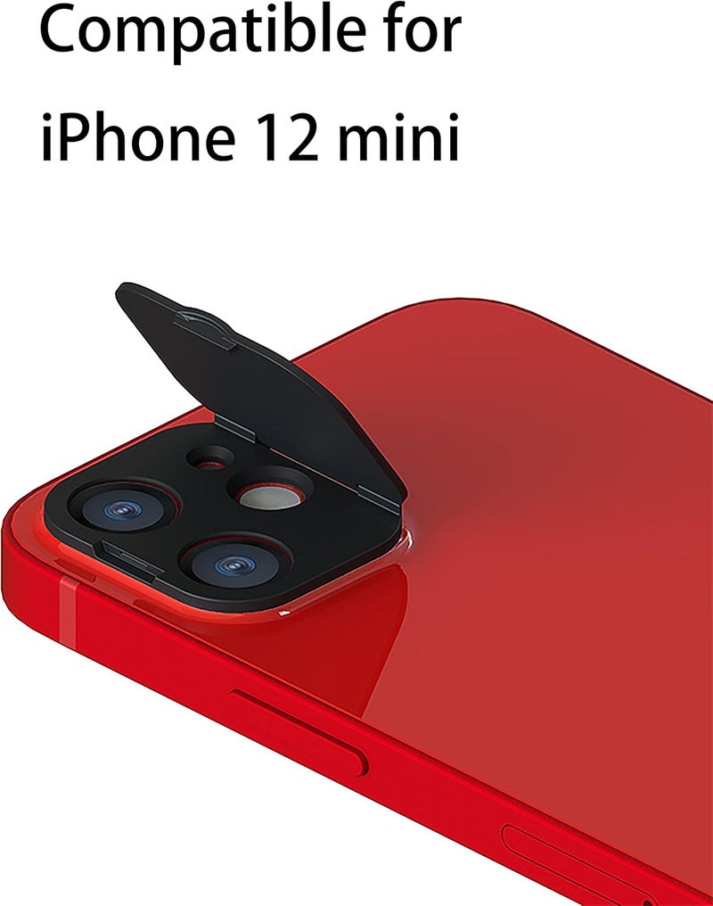 EYSOFT Phone Camera Lens Cover Compatible for iPhone 12 Mini,Camera Lens Protector to Protect Your Privacy and Security, Strong Adhesive,2 Pack - Image 1